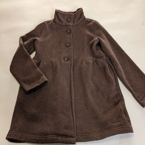 Patagonia Better Sweater Brown Fleece Warm Winter Coat Tween Girls XL Si…